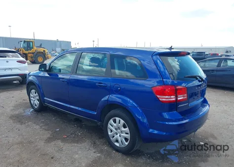 2015 Dodge Journey American Value Pkg из США, поврежденный, VIN 3C4PDCAB7FT630274